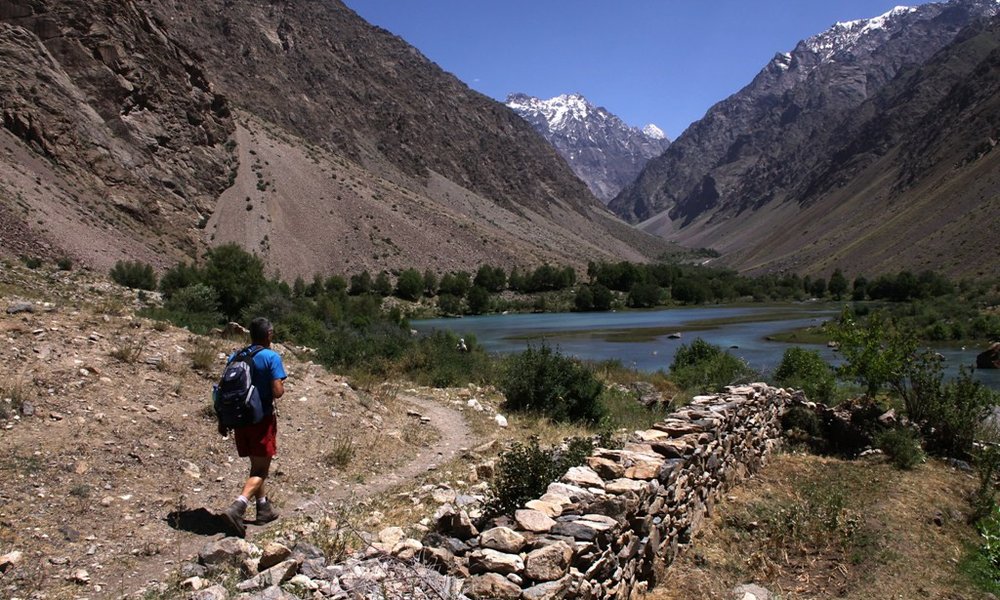 Sprehod proti raju doline Geisev, Pamir