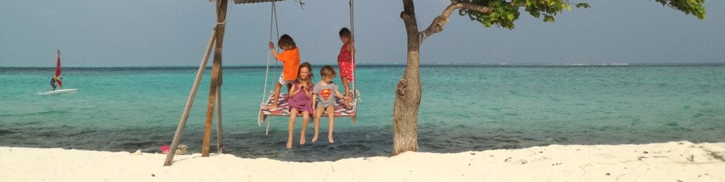 Maldivi otok Fulidhoo, za družine