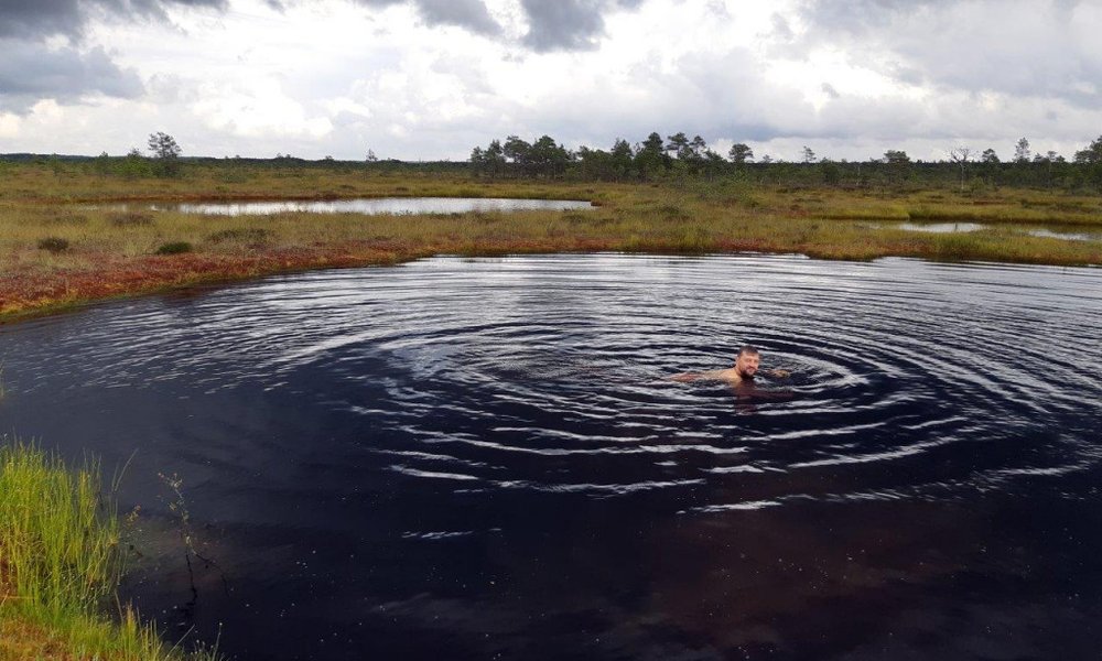 plavanje v močvirju