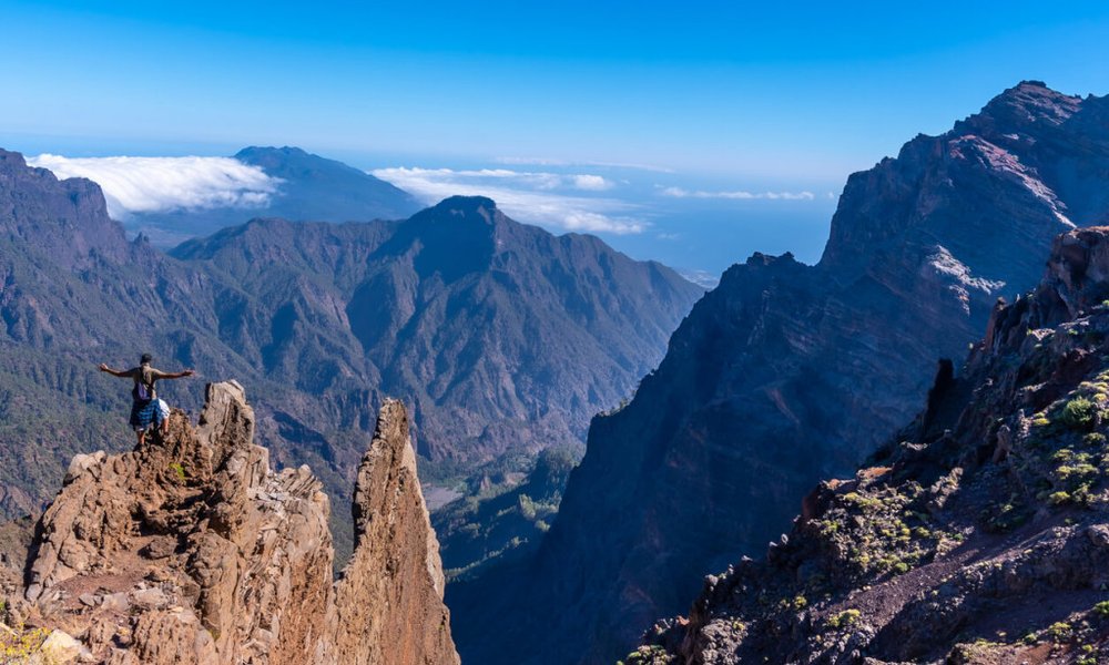 Nacionalni park La Caldera de Taburiente, greben