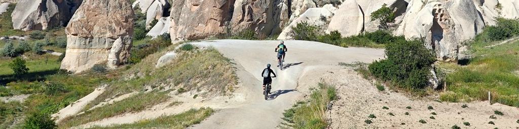 Kapadokija, z e-mtb kolesom