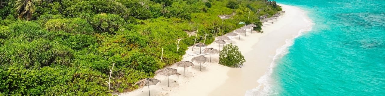 Maldivi otoka Mathiveri in Feridhoo