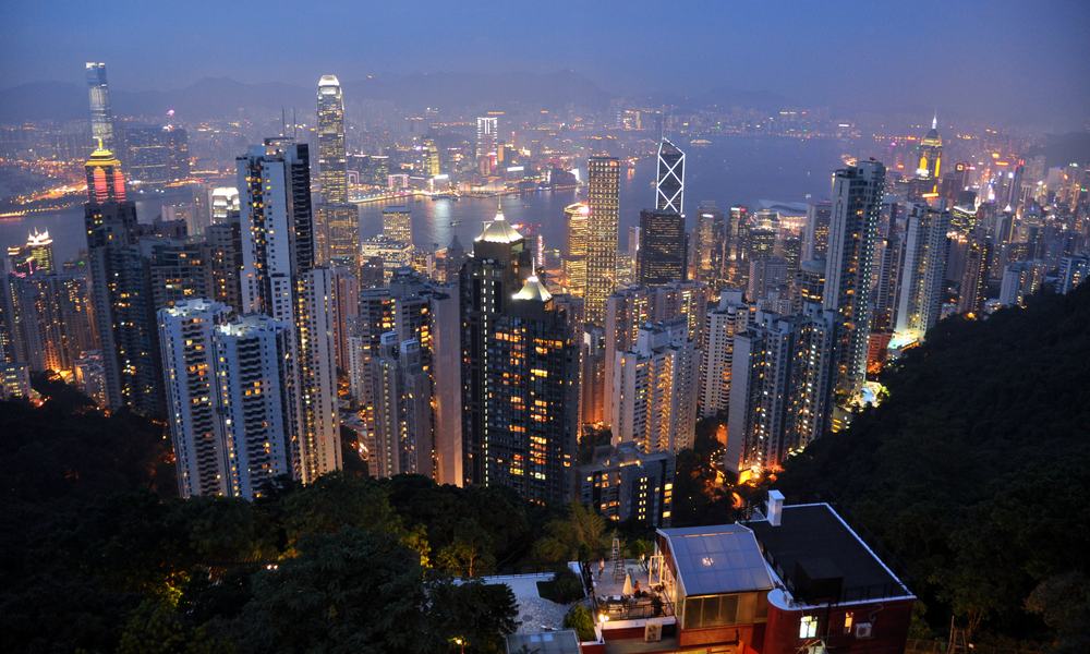 razgled na Hong kong